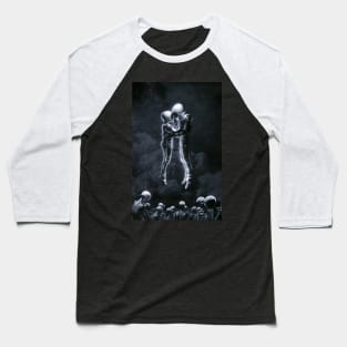 Voided Bonds: Astronauts and the Sublime Silence of Skeletons Baseball T-Shirt